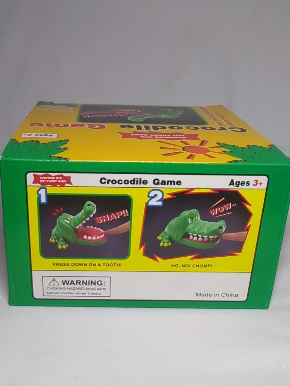 Upgraded Crocodile Teeth Dentist Game For Kids, Alligator Push Teeth Down Game
